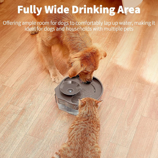 Multi-Pet Water Fountain with 3 Filters