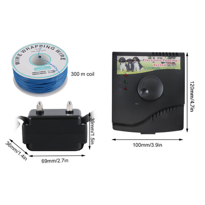 Electric Dog Fence System With Shock Collar