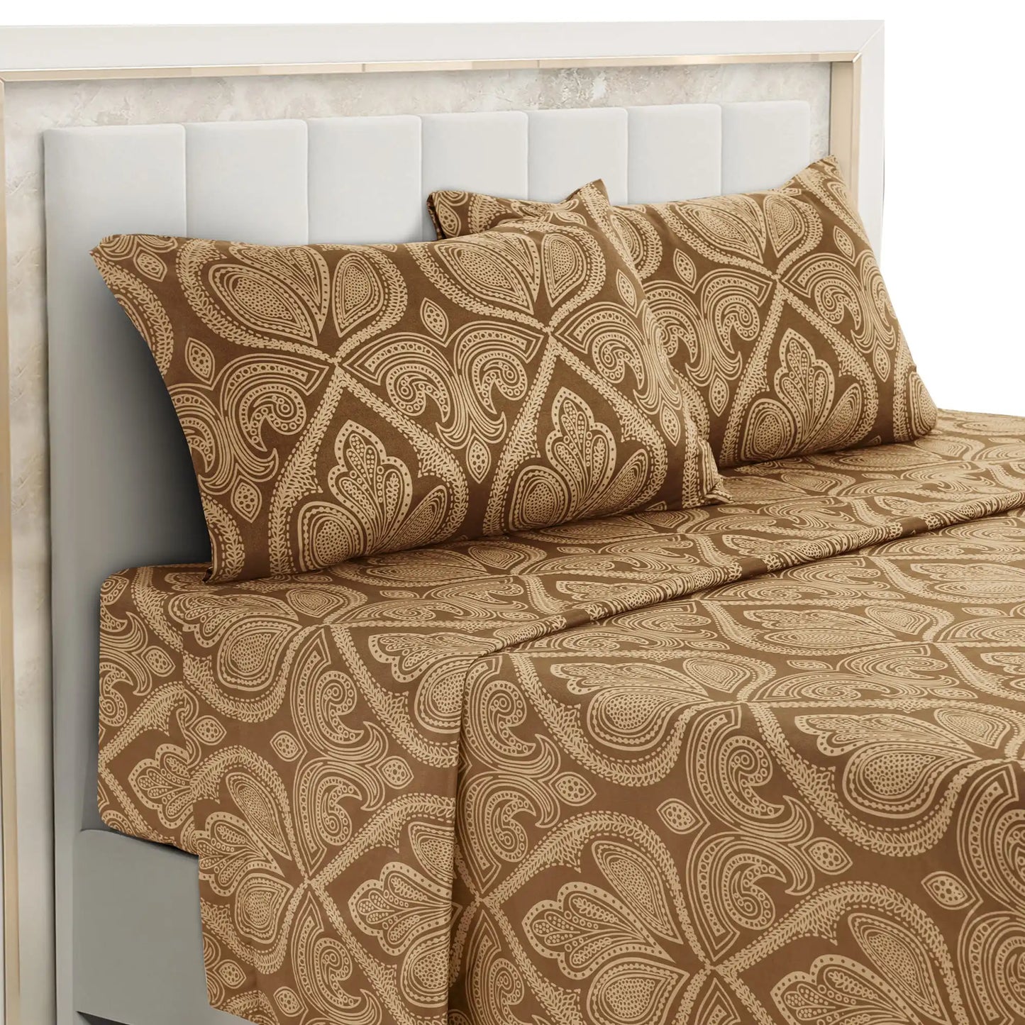 Paisley Bed Sheet Sets  in various sizes and colors