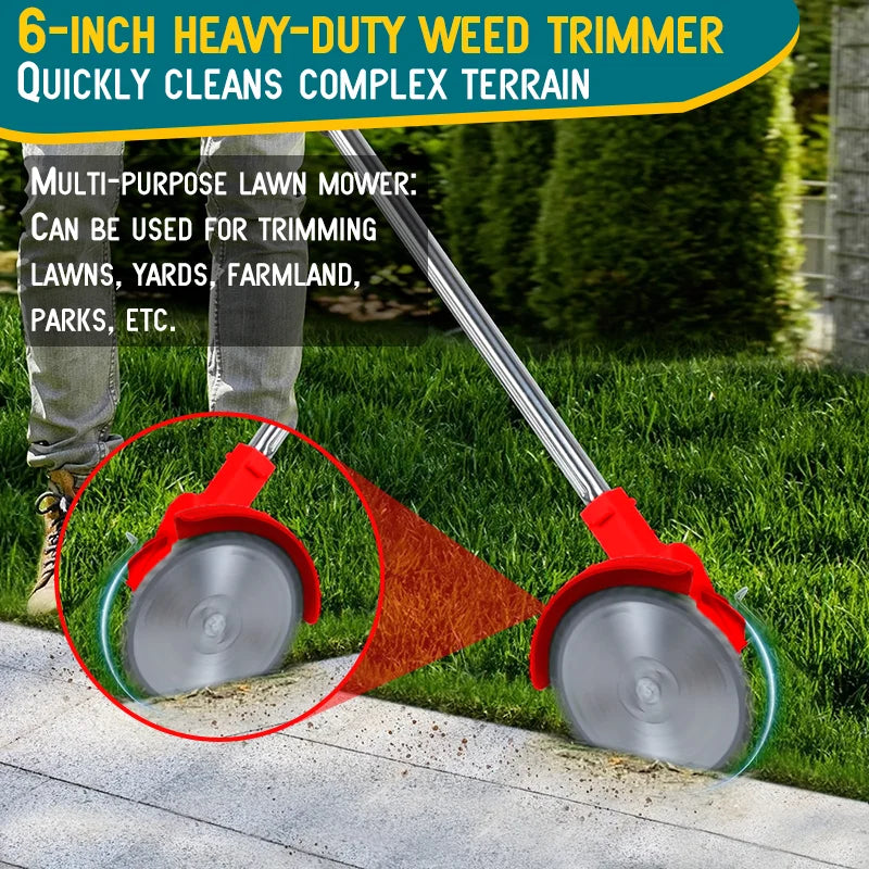 Cordless Lawn Mower With Weed trimmer