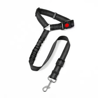 Pet Car Elastic Safety  Restraint Belt