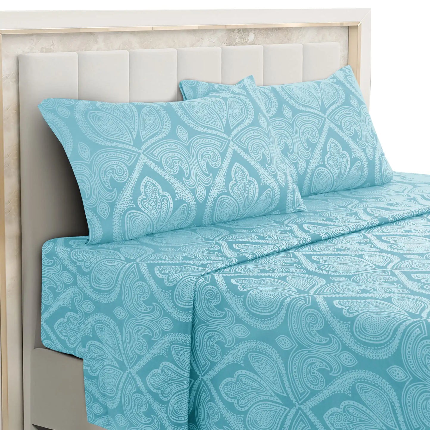 Paisley Bed Sheet Sets  in various sizes and colors