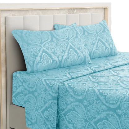 Paisley Bed Sheet Sets  in various sizes and colors