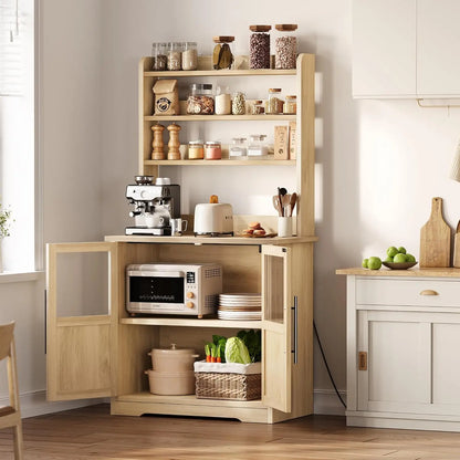 Storage Cabinet  With Power Outlets