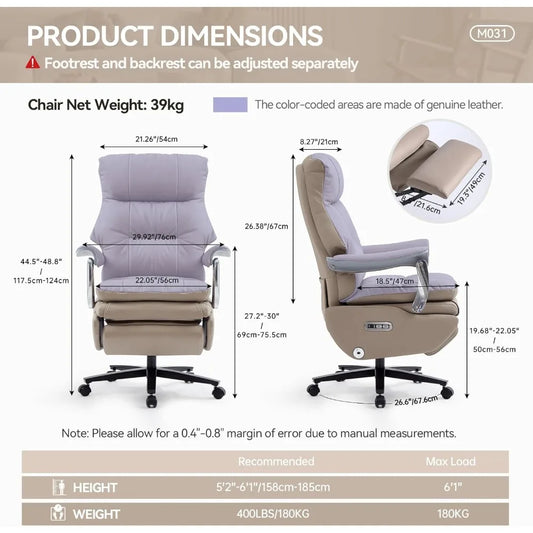 Electric Reclining  Chair with Massage