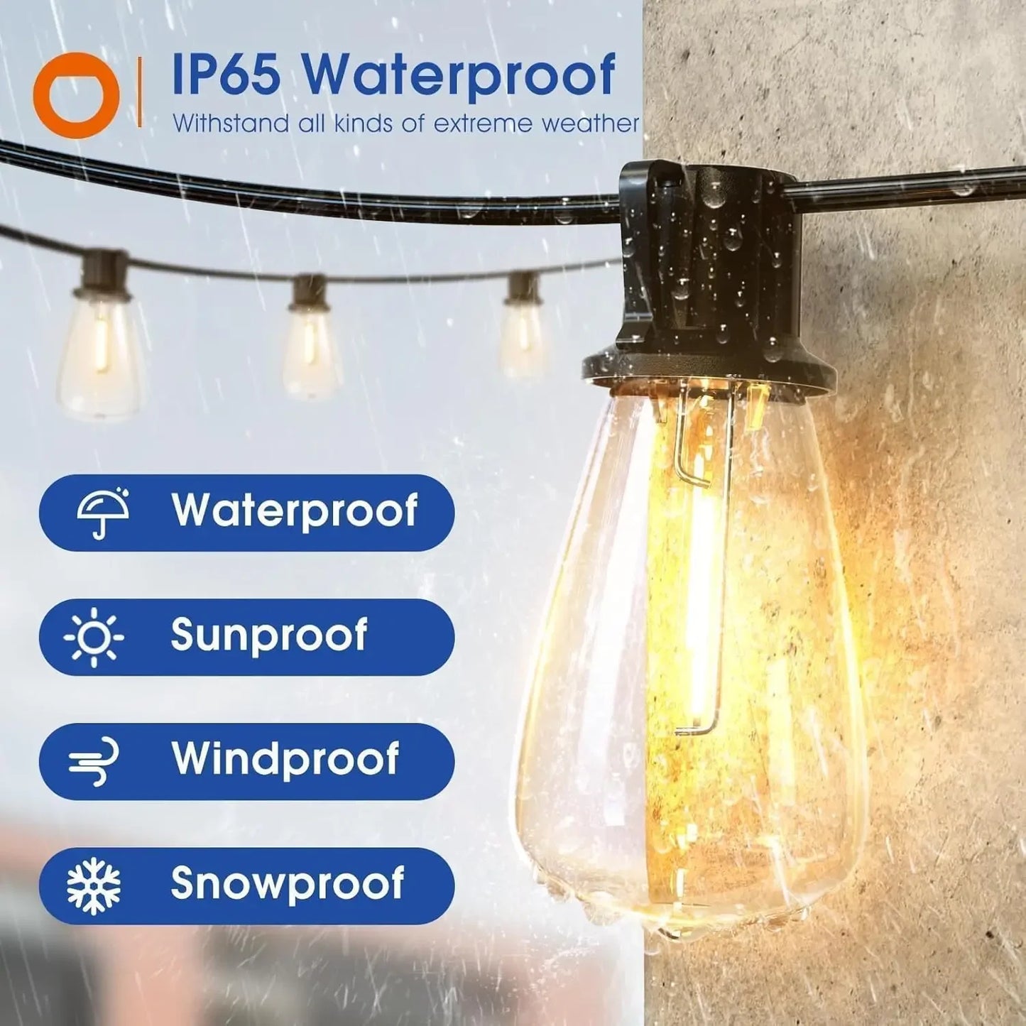 LED Outdoor waterproof String lights