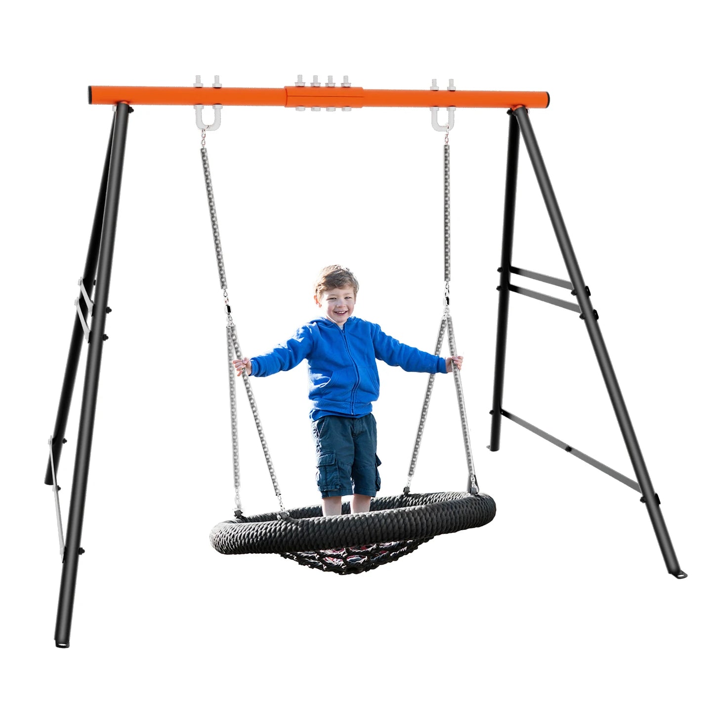 Heavy-Duty Backyard Swing Frame