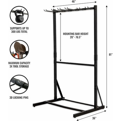 Adjustable Floor Stand Organizer