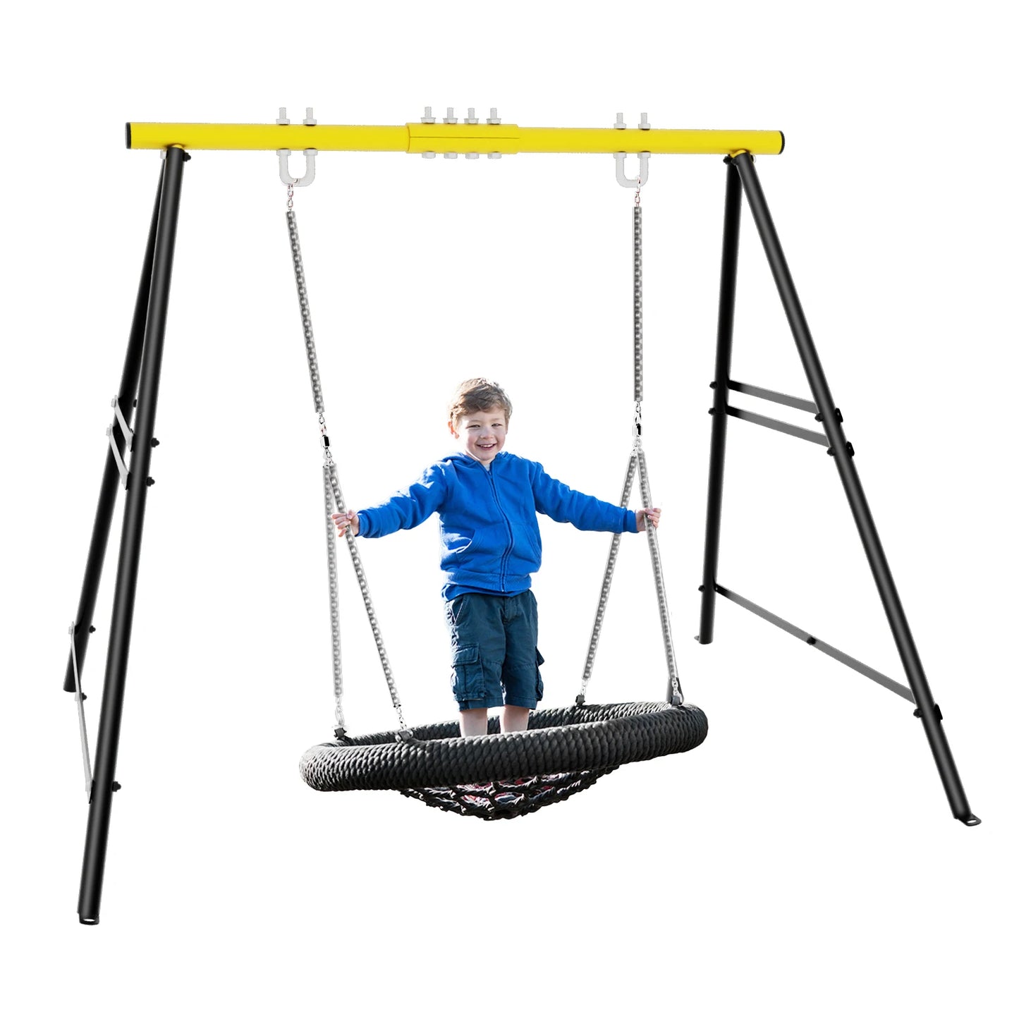Heavy-Duty Backyard Swing Frame