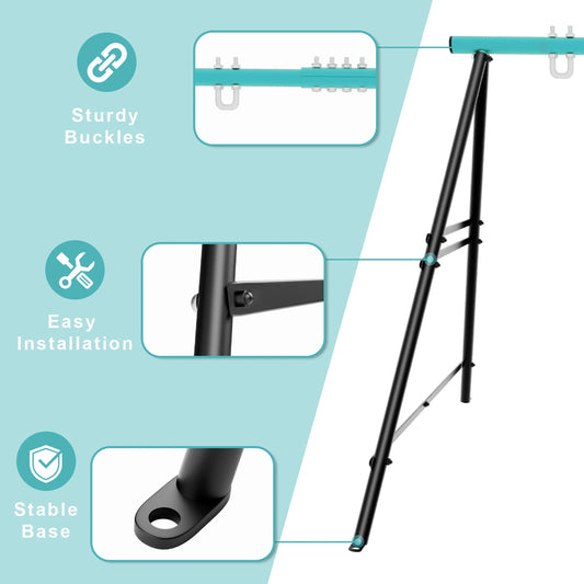 Heavy-Duty Backyard Swing Frame