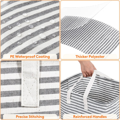 Large Waterproof Collapsible Laundry Hamper