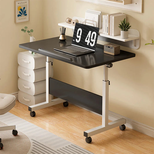 Mobile Standing Desk With Adjustable Tabletop