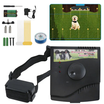 Electric Dog Fence System With Shock Collar