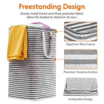 Large Waterproof Collapsible Laundry Hamper