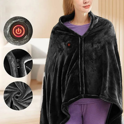 Heated Shawl Electric Blanket or poncho