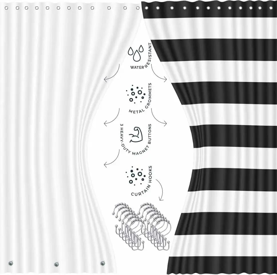 20-Piece Black Bathroom  Set