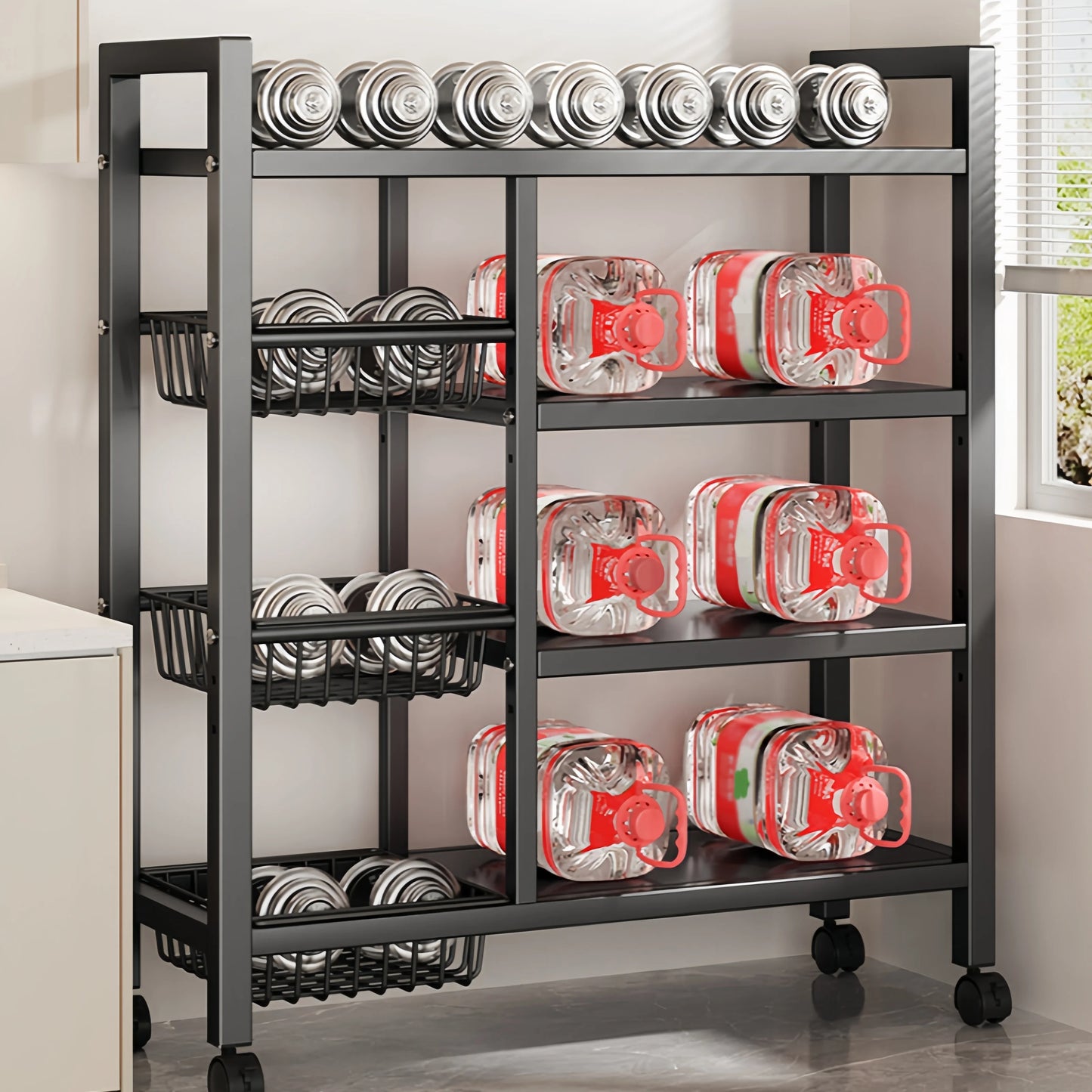4 Layer Multi-Functional Storage Rack