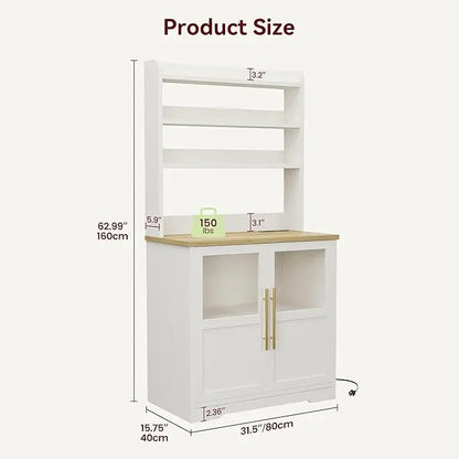 Storage Cabinet  With Power Outlets