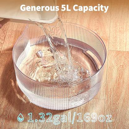 Multi-Pet Water Fountain with 3 Filters