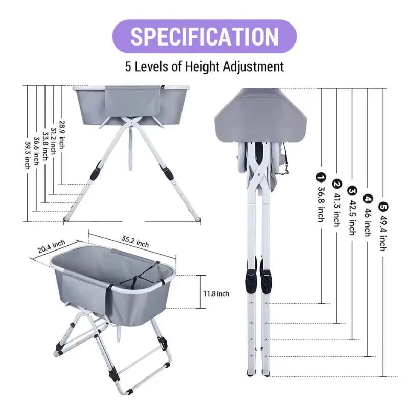 Adjustable Bathing Station