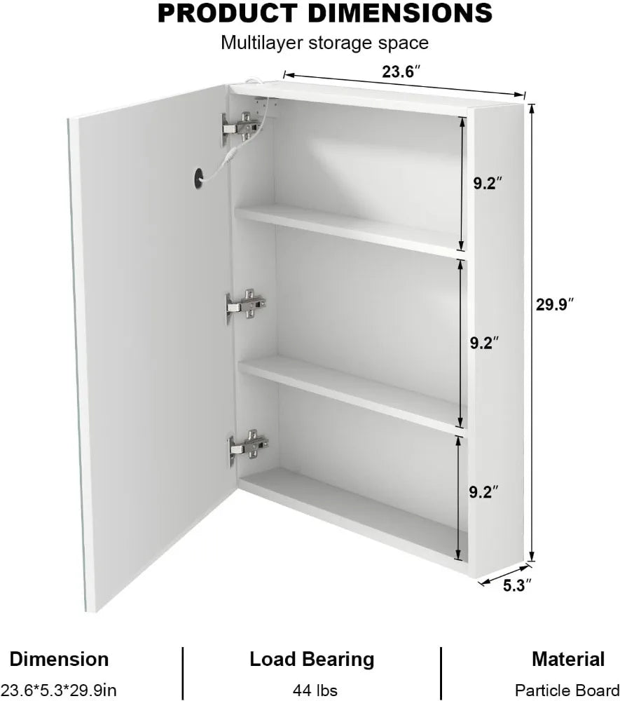Medicine Cabinet with Mirror