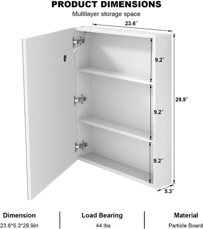 Medicine Cabinet with Mirror