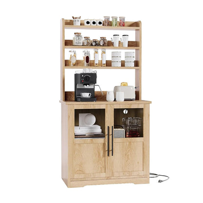 Storage Cabinet  With Power Outlets