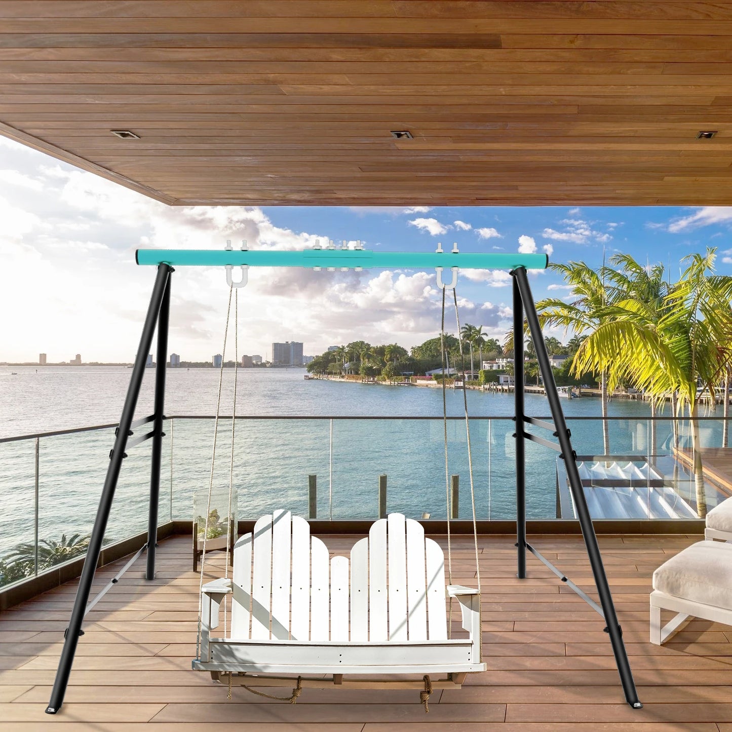 Heavy-Duty Backyard Swing Frame