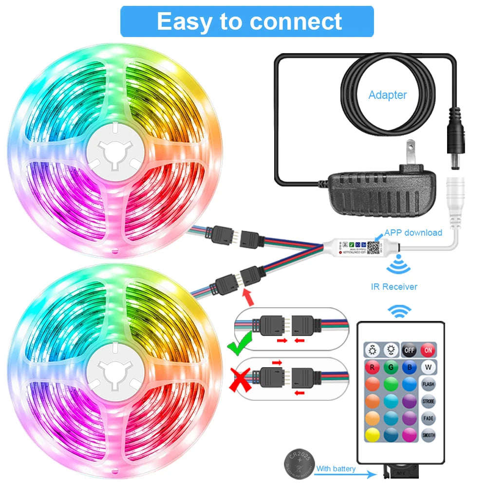 LED color changing Strip Lights