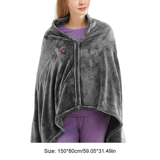 Heated Shawl Electric Blanket or poncho