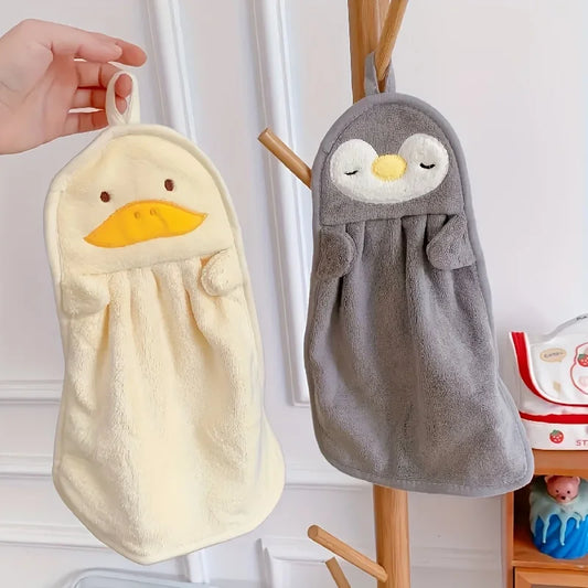 3PCS Fleece Hand Towels