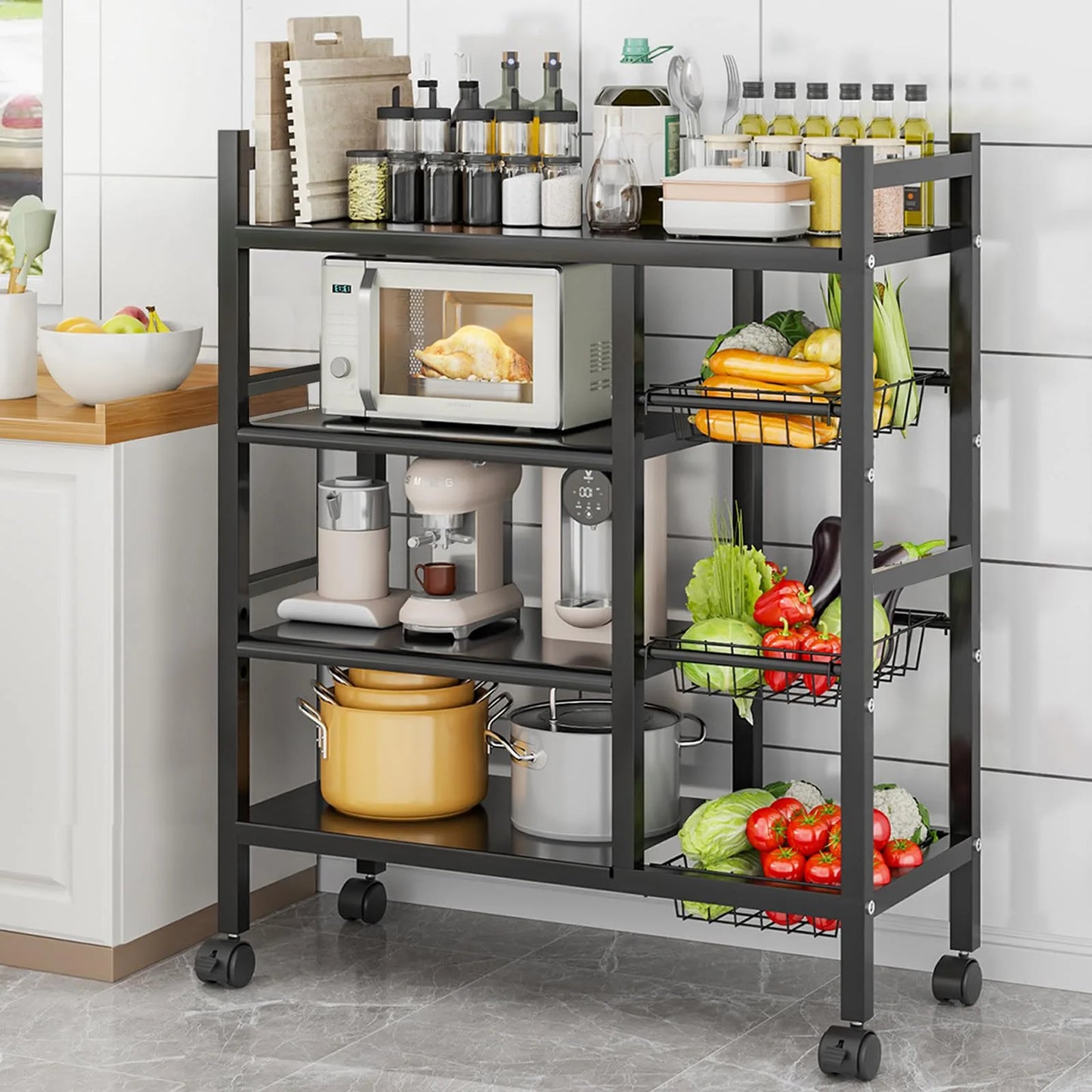 4 Layer Multi-Functional Storage Rack