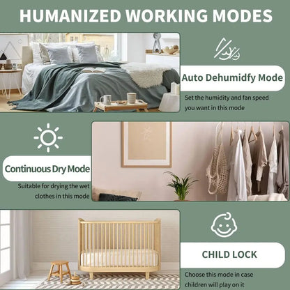 7,000 Sq. Ft. High-Efficiency Dehumidifier