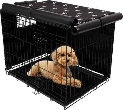 Dog Crate Cover for 24-48 Inch Wire Kennel